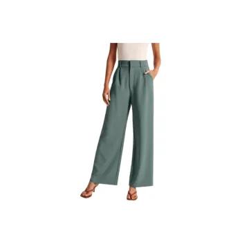 Casual Fashionable Polyester Suit Trousers Women