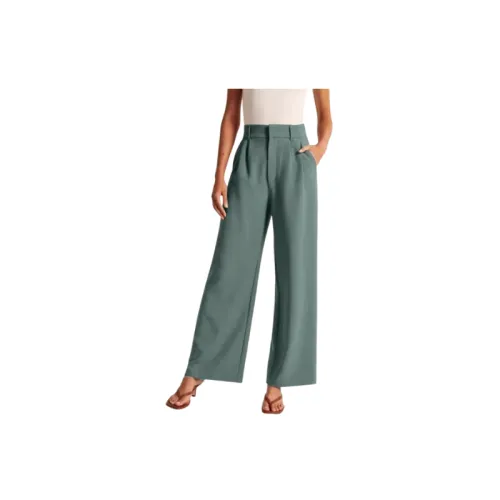 Casual Fashionable Polyester Suit Trousers Women