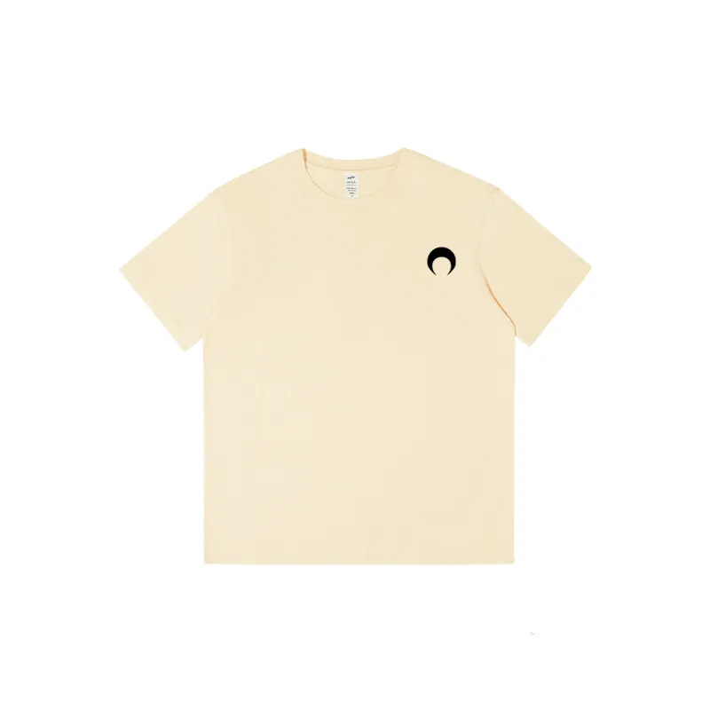 Simple Print 100% Cotton T Shirt-2