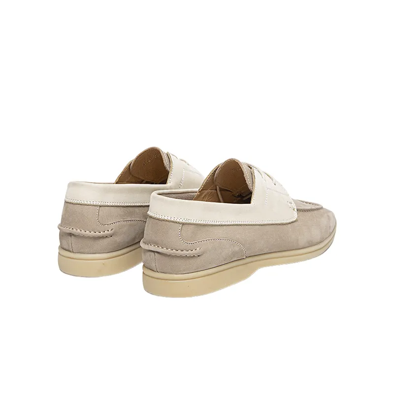 Casual Leather Boat Shoes-5