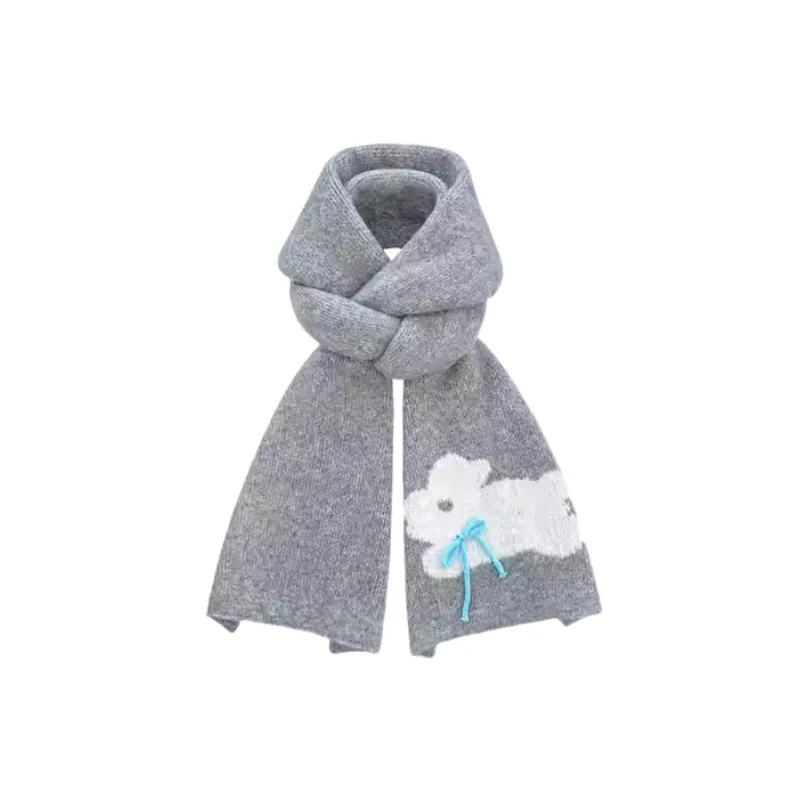 Cute Warm Knit Scarf-5