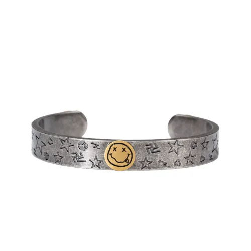 Cartoon Smiley Face Star Bracelet