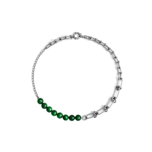 Emerald Green Bead Necklace