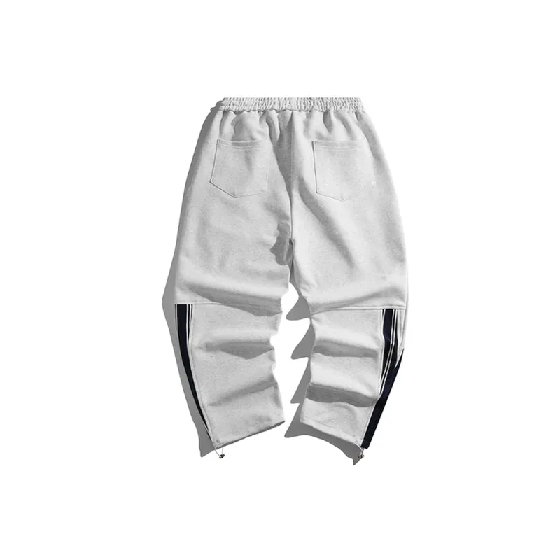 Street style Drawstring Jogger Pants-1
