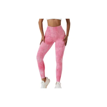 Sports Soft Nylon Spandex Blend Leggings Women
