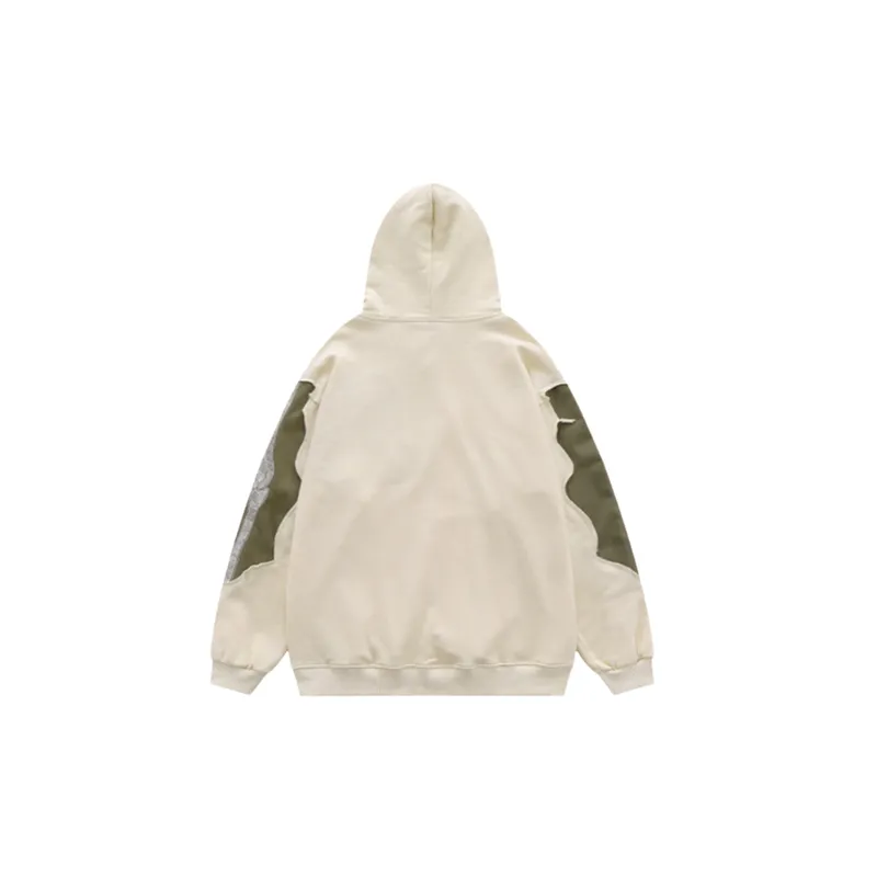 Hole Stitching Sweatshirt-1