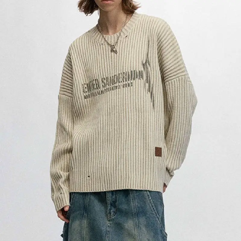 Retro Distress Sweater-2