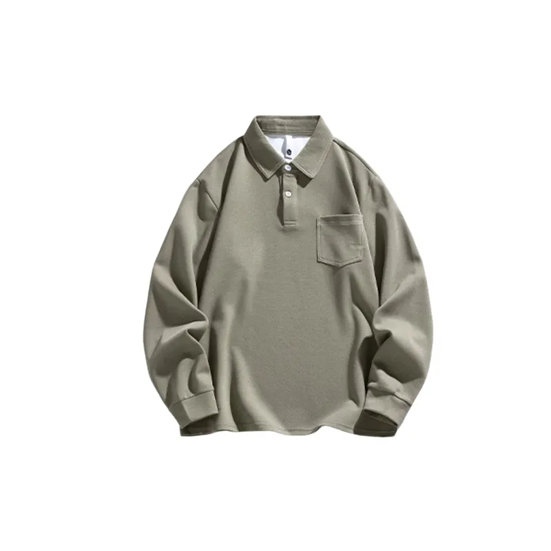 Simple Embroidered Pique Polo-0