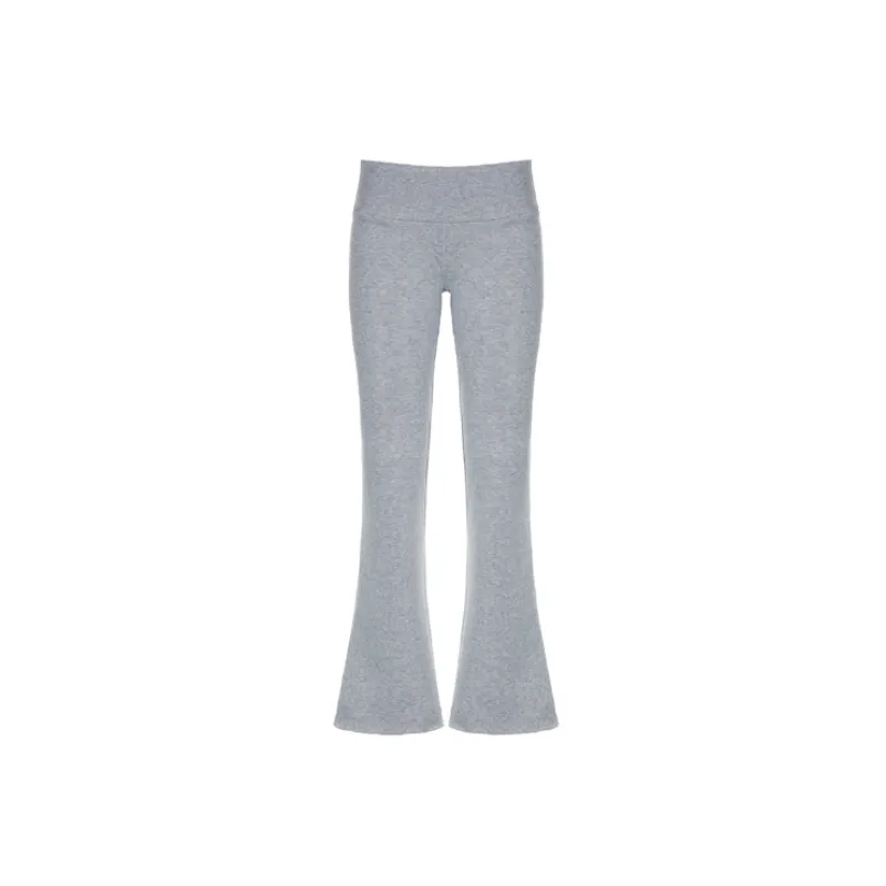 Loose Retro Casual Knit Sweatpants-3