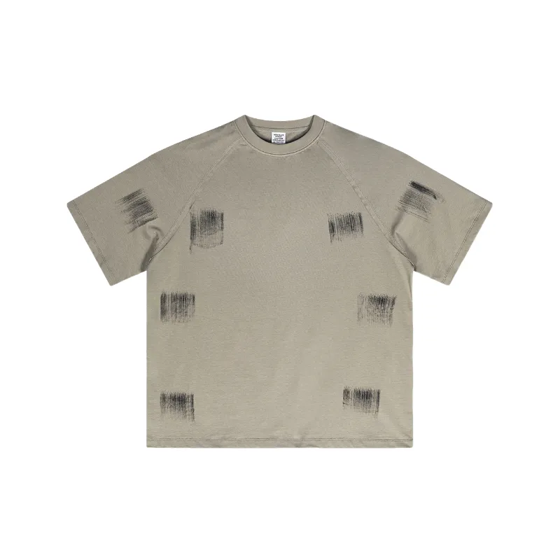 Retro Loose Cotton T Shirt-4