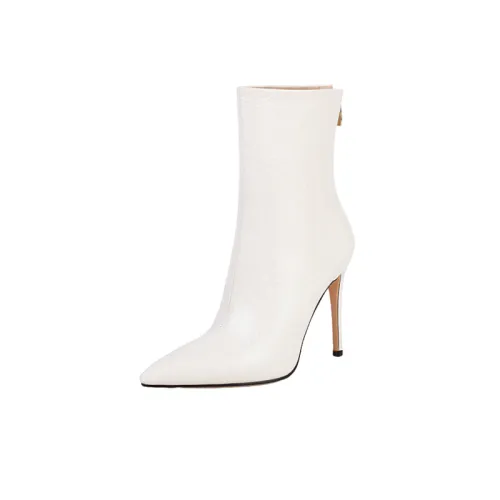 Simple Zipper Ankle Boots