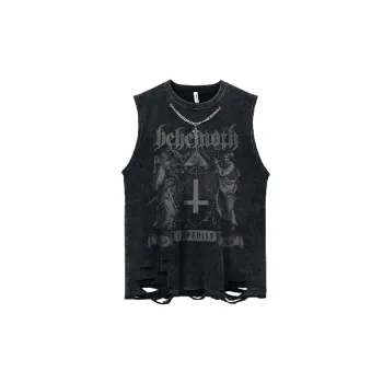 Street Fashion Cotton Blended Fabric Vest
