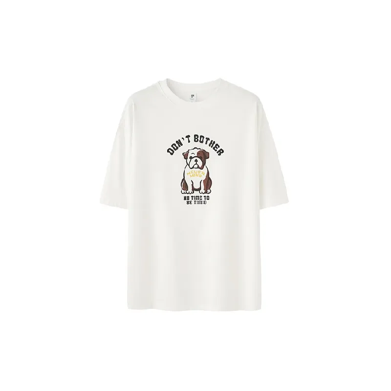 Street Loose 100% Cotton T Shirt-0