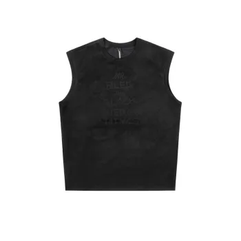 Hand Painted Letters Printed Undershirt