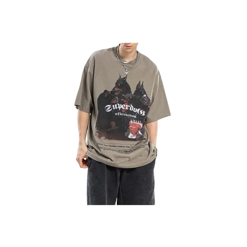 Trendy Doberman Print T Shirt-7