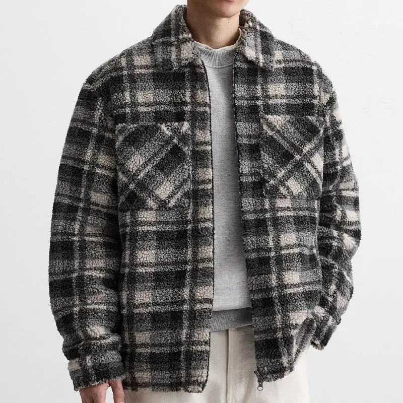 Casual Plaid Jacket-2