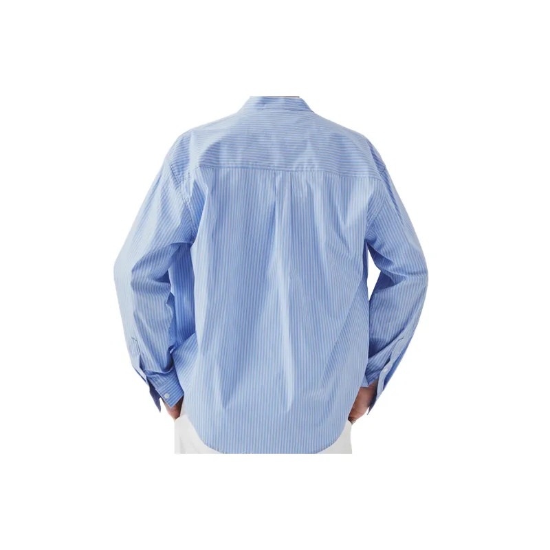 Casual Loose Cotton Blended Fabric Shirt-6