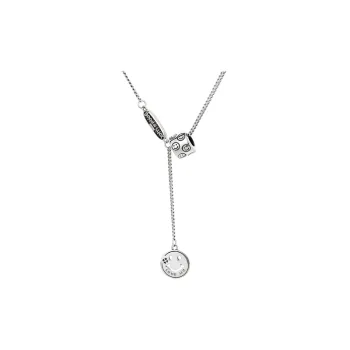 Trendy Smiley Face Necklace