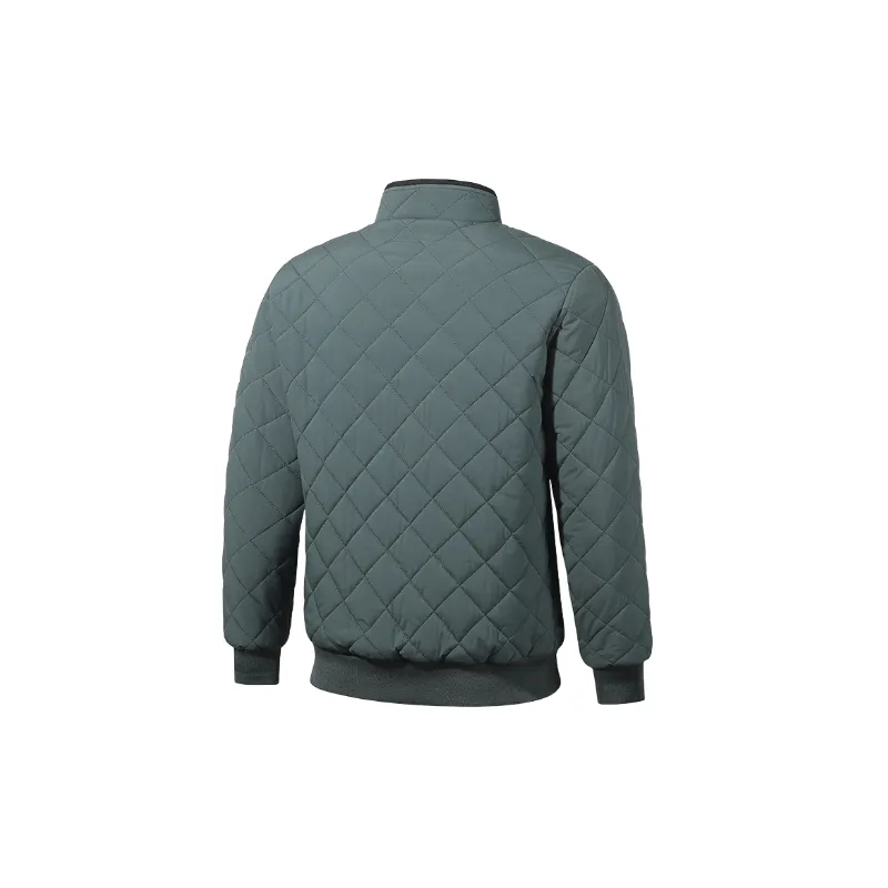Basics Plaid Blended Synthetic Fabrics Jacket-1