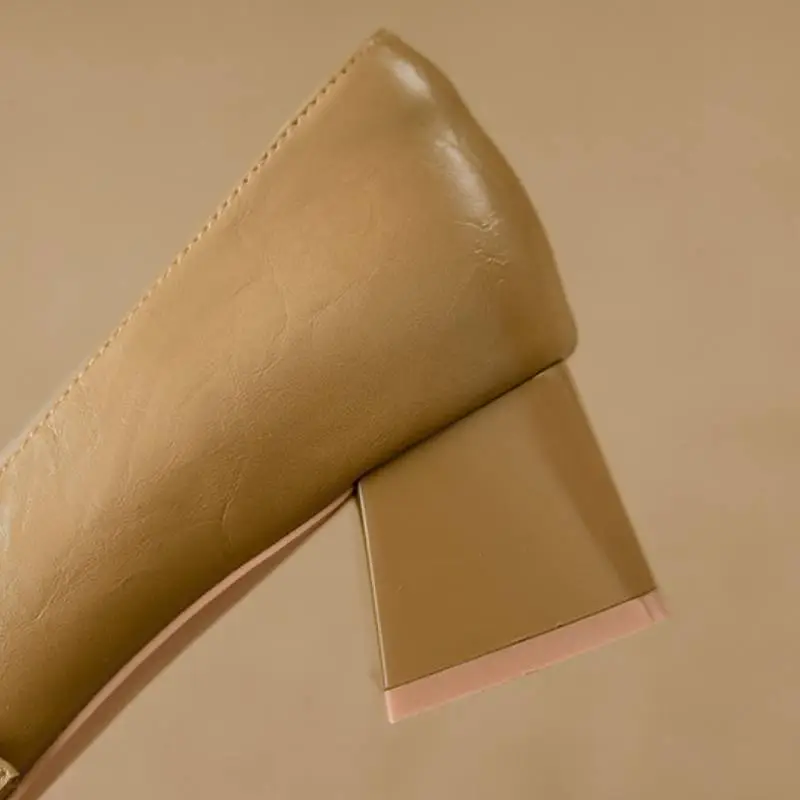 Casual Fashionable Mary Jane Shoes-4