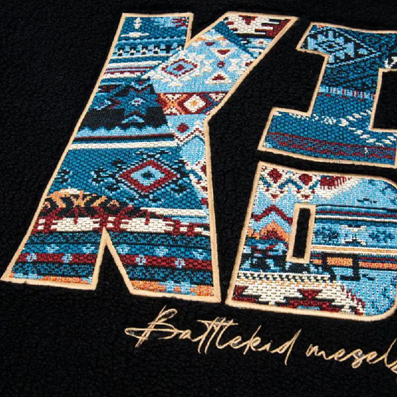 Simple Letter Polyester Baseball Jersey-7