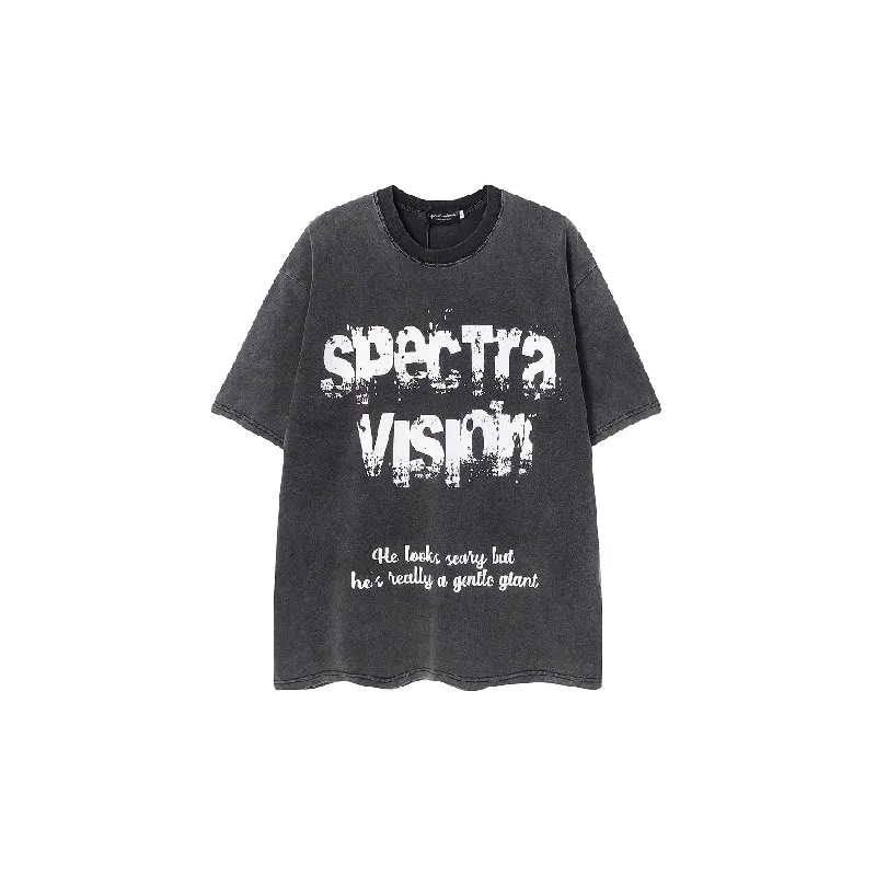 Casual Loose 100% Cotton T Shirt-0