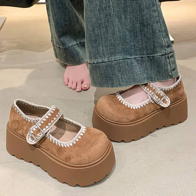 Elegant Lightweight Platform Shoes-5