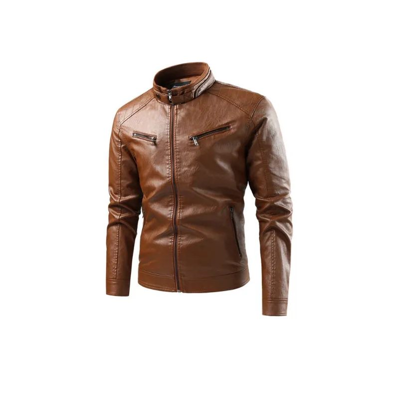Simple Zipper Jacket-3