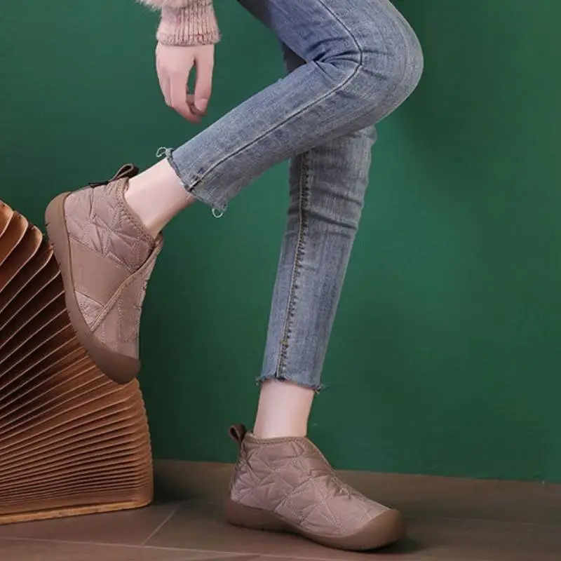 Waterproof Warming Cotton Shoes-7