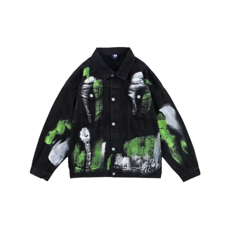Casual Fashionable Loose Denim Jacket-4