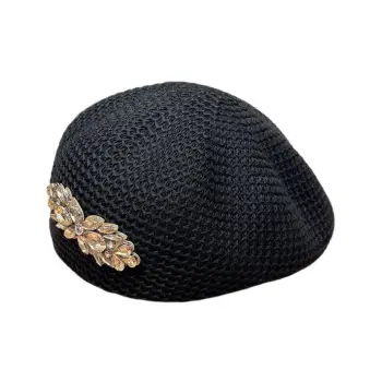 Hollow Out Breathable Beret Women