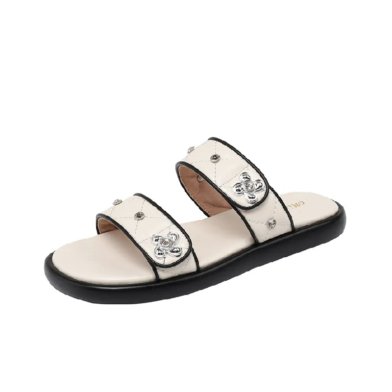 Casual Plain Beach Sandals-0