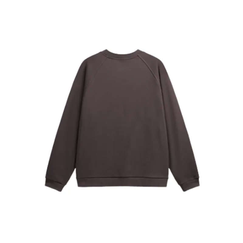 Plain Simple Polyester Sweatshirt-5