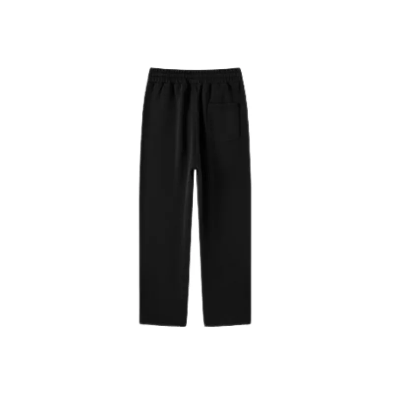 Casual Plain Fleece Sports Pants-11