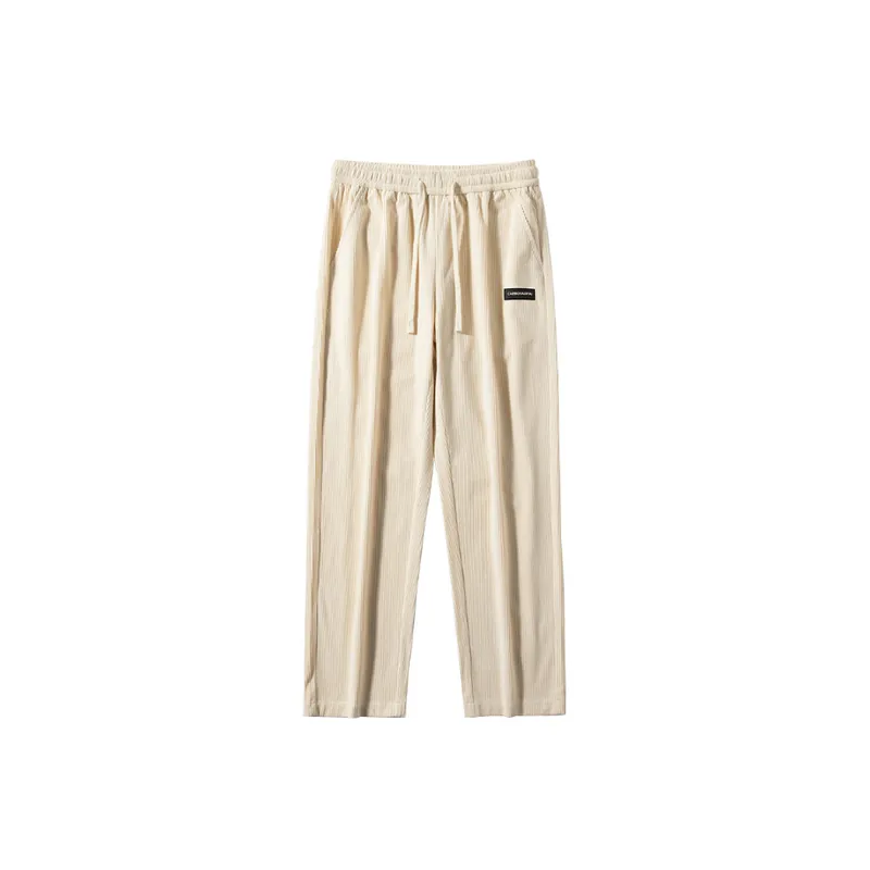 Trendy Loose Large Size Corduroy Pants-8