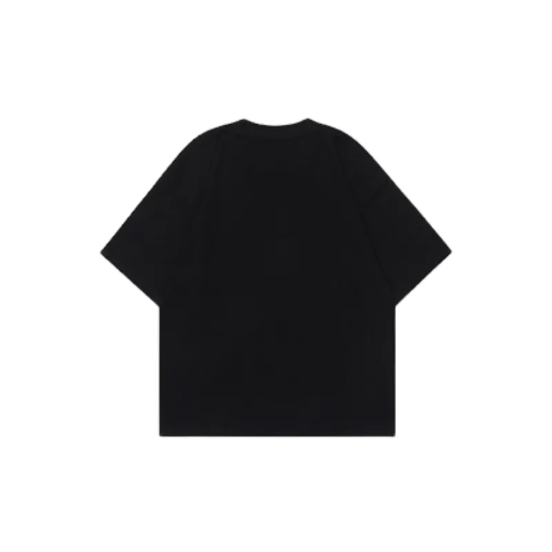 High Street Short Sleeved Small Character Printed T Shirt-3