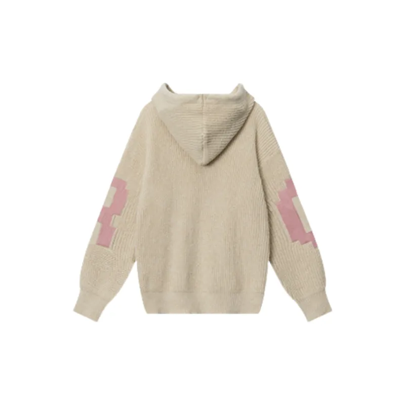 Retro High end Hooded Knitted Sweater-1