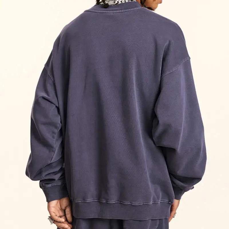 Retro Washed Cotton Sweatshirt-6