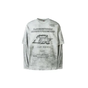 Retro Loose Long Sleeve Sweatshirt