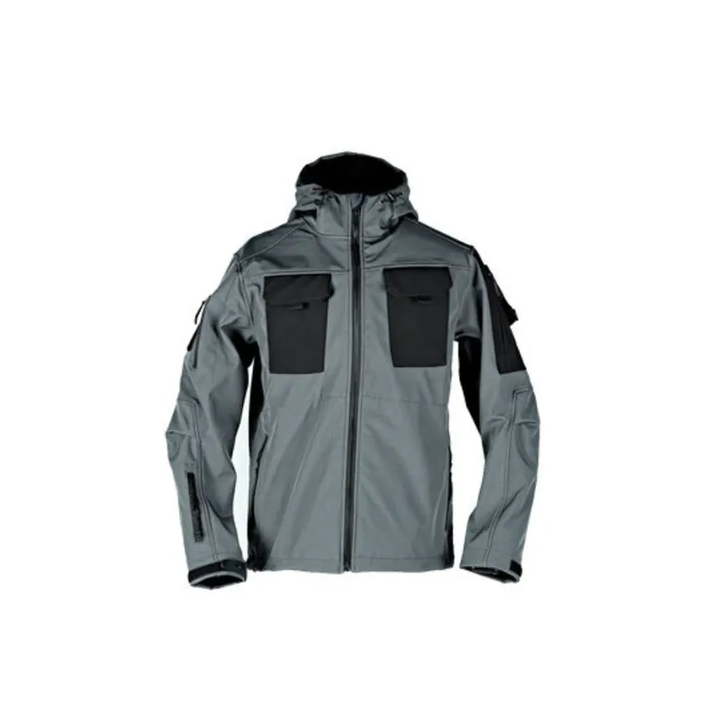 Casual Loose  Laminated Fleece Fabric Jacket-0