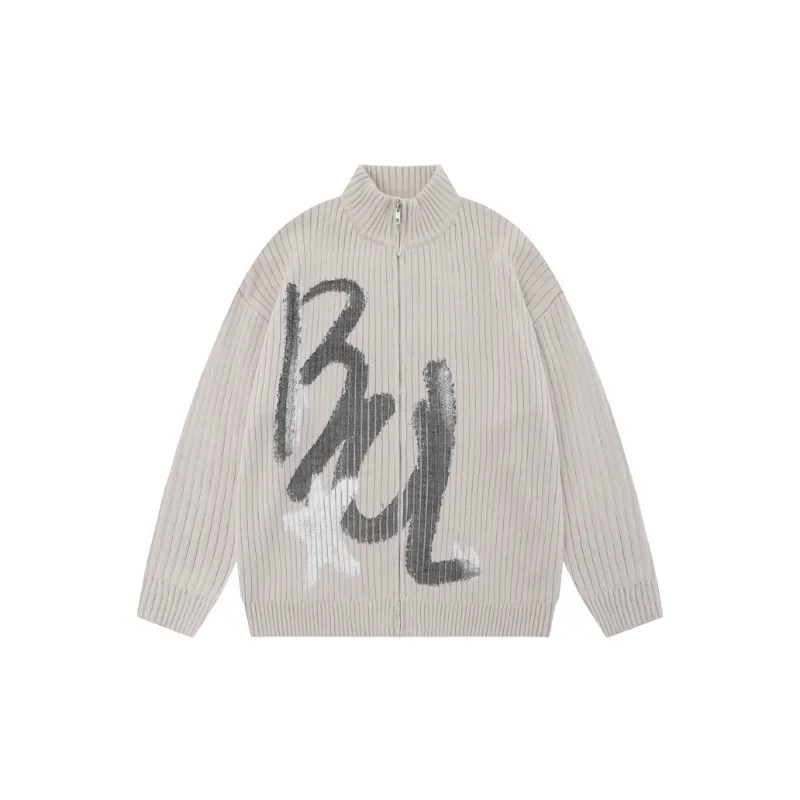 Fashionable Loose Sweater-2