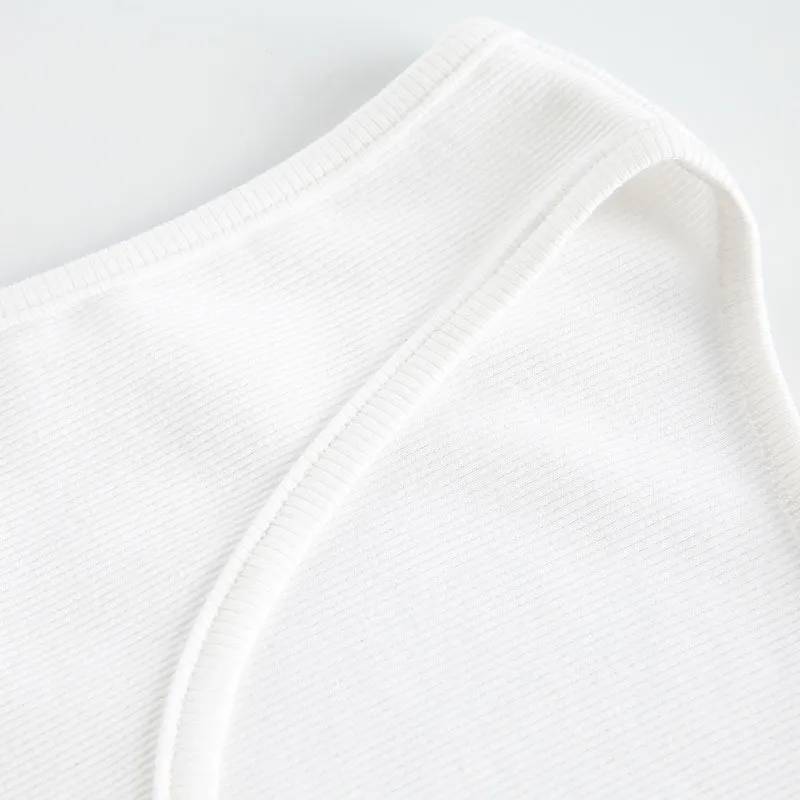 Casual Fashionable Cotton Blended Fabric Vest-2