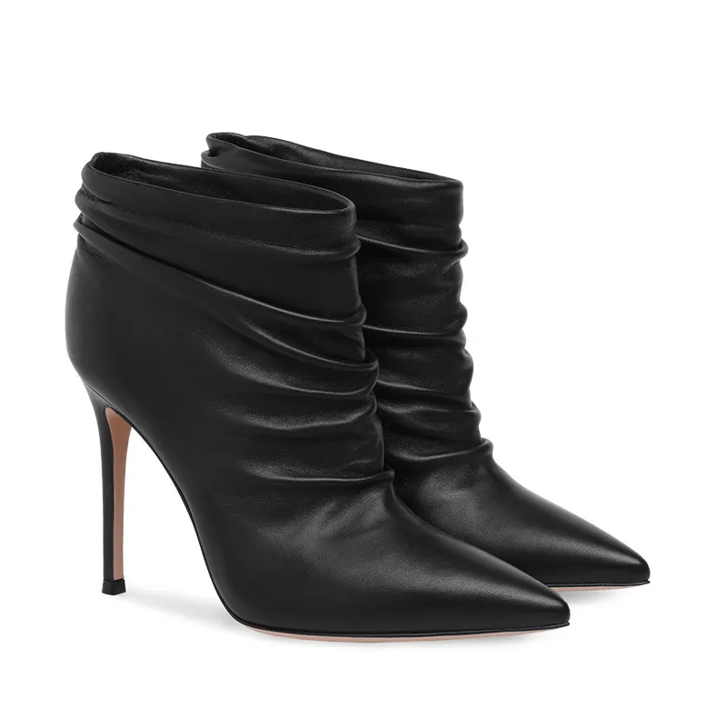 Fashionable Simple Ankle Boots-1