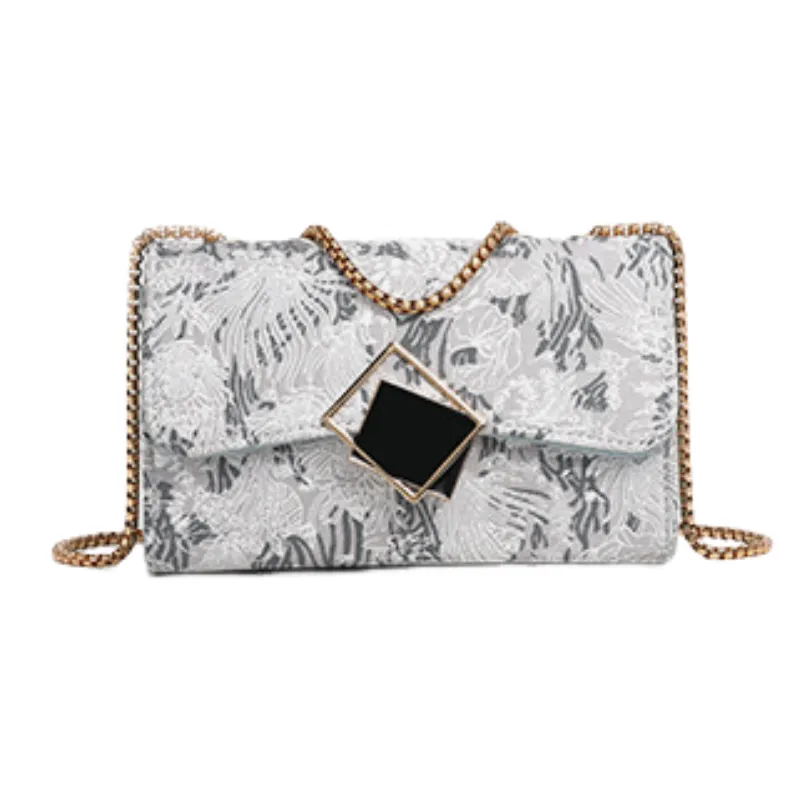 Casual Floral Crossbody Bag