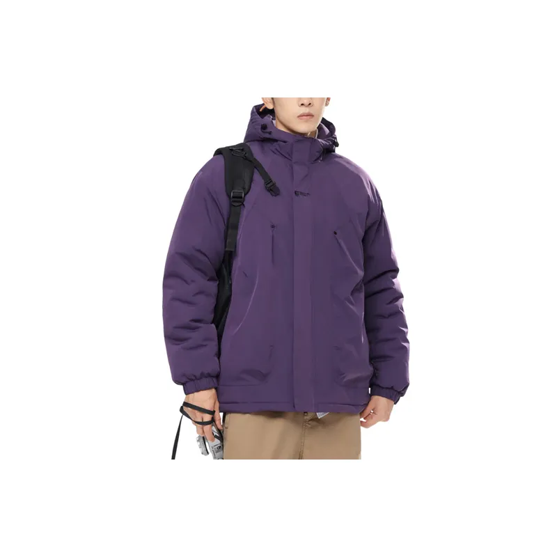Waterproof Warm Polyester Quilted Jacket-6