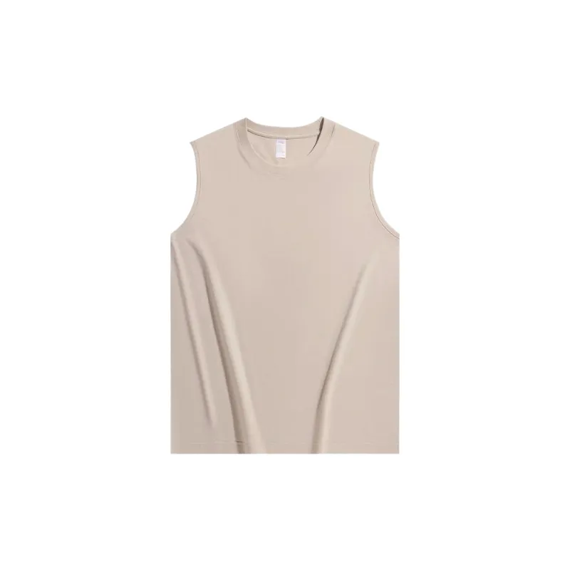Retro Plain Cotton Vest-6