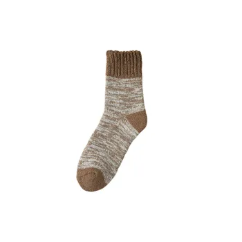 Basics Simple Polyester Cotton Mid Calf Sock