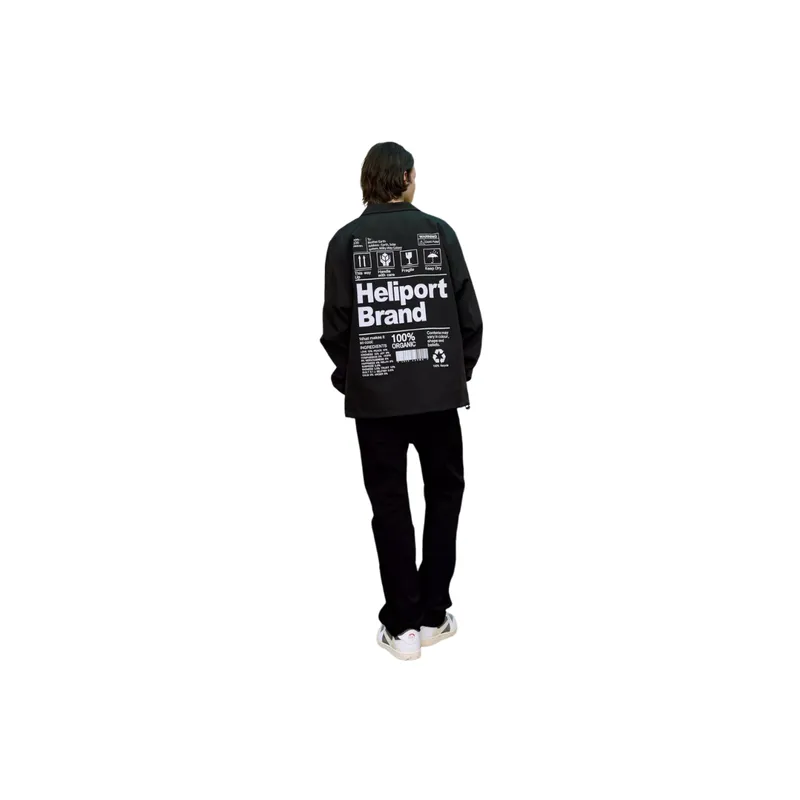 HELIPORT Aprons Eco Cycle Coach Jacket All Match Loose Charge Top-3
