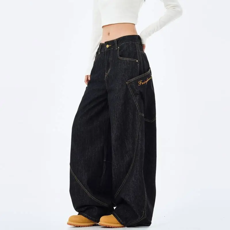 Fashionable Embroidery Jeans-2