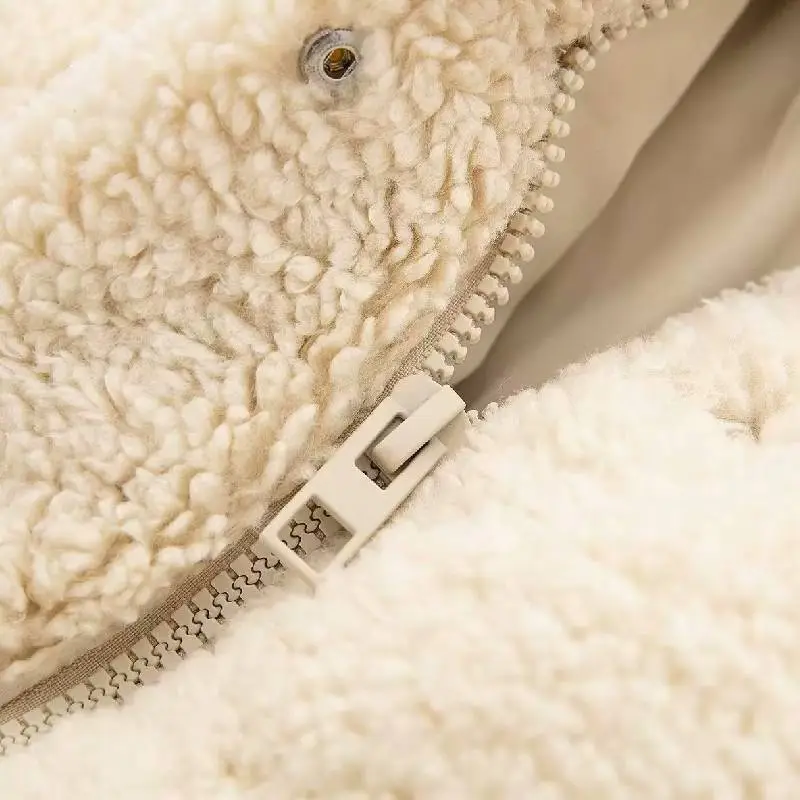 Casual Warming Quilted Jacket Women-4